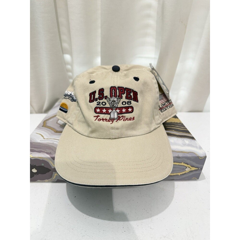 2008 US OPEN TORREY PINES 4HEAD EXTREME GOLF HAT TIGERS LAST US OPEN NWT